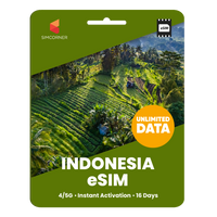 Thumbnail for [eSIM] Indonesia Unlimited Data