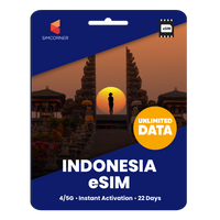 Thumbnail for [eSIM] Indonesia Unlimited Data