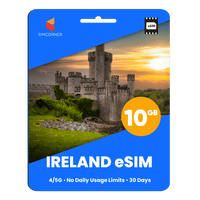 Thumbnail for Ireland eSIM: 10GB - 30 Days