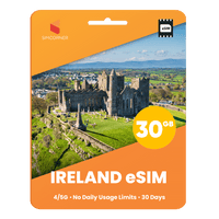 Thumbnail for Ireland eSIM: 30GB - 30 Days