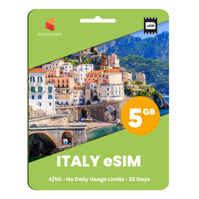 Italy eSIM: 5GB - 30 Days