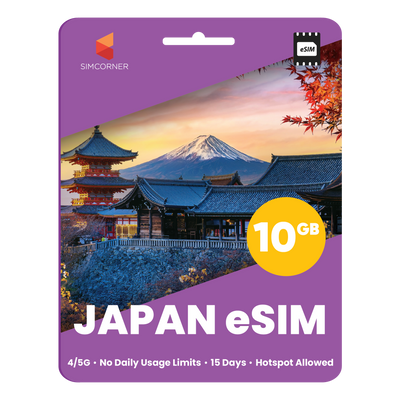 [eSIM] Japan Data eSIM (10GB - 15 Days)