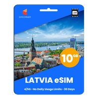 Thumbnail for Latvia eSIM: 10GB - 30 Days