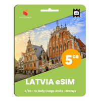 Thumbnail for Latvia eSIM: 5GB - 30 Days