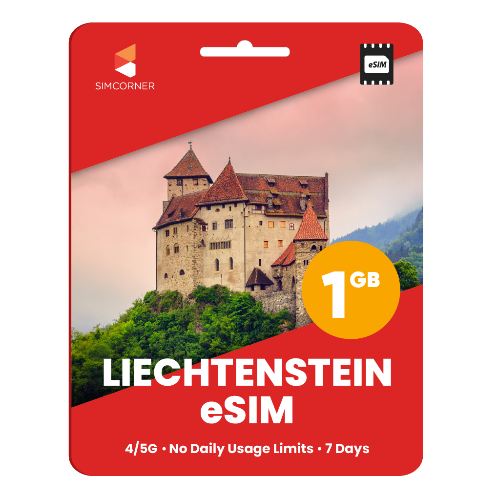 Liechtenstein eSIM: 1GB - 7 Days