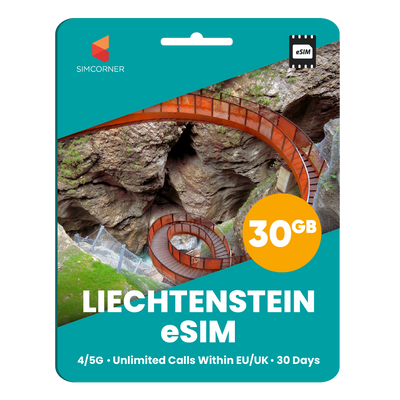 [eSIM] Liechtenstein eSim Card (30GB)