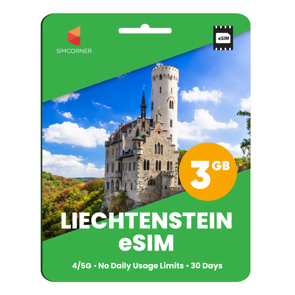 Liechtenstein eSIM: 3GB - 30 Days