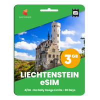 Thumbnail for Liechtenstein eSIM: 3GB - 30 Days