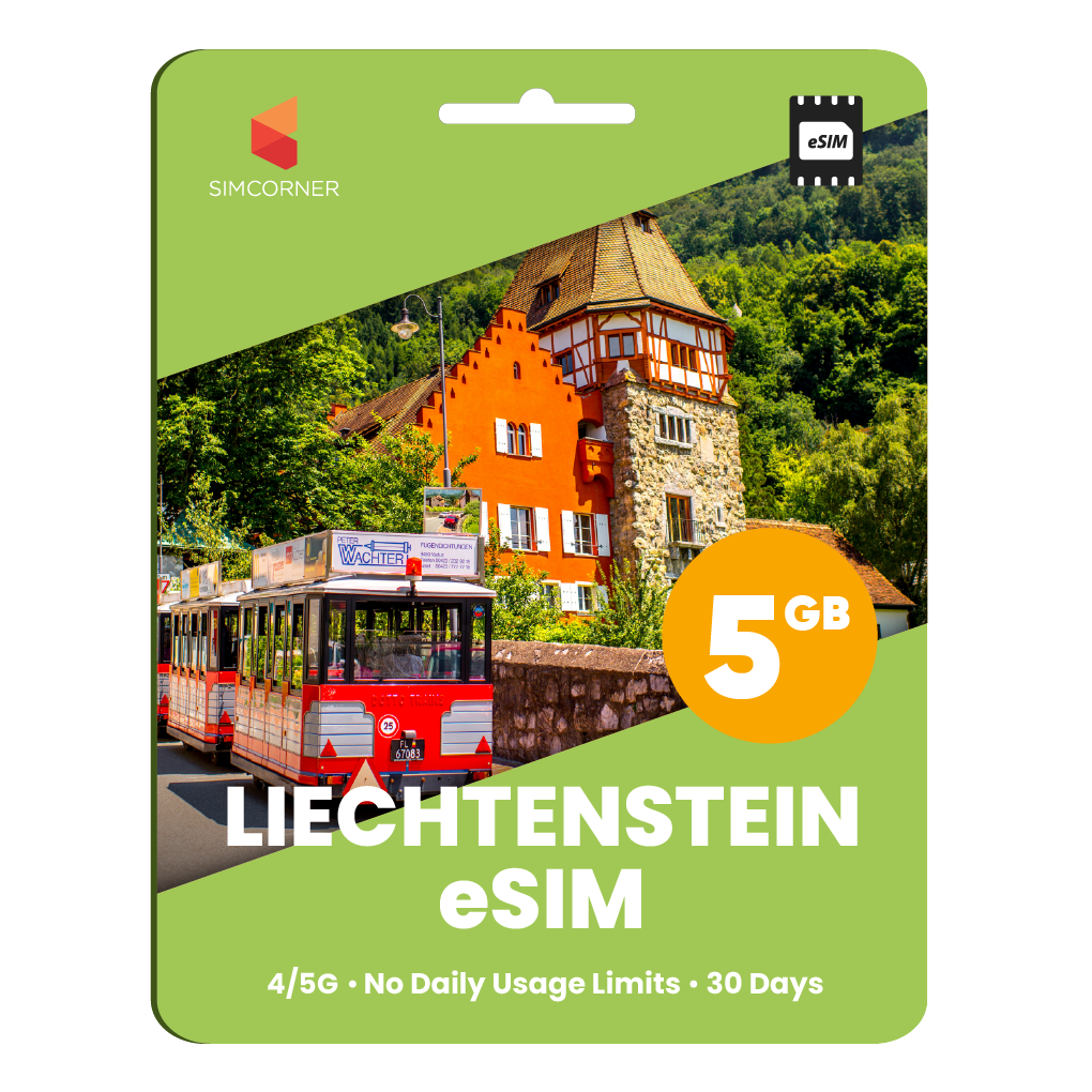 Liechtenstein eSIM: 5GB - 30 Days