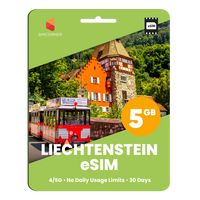 Thumbnail for Liechtenstein eSIM: 5GB - 30 Days