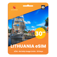 Thumbnail for Lithuania eSIM: 30GB - 30 Days