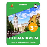 Thumbnail for Lithuania eSIM: 3GB - 30 Days