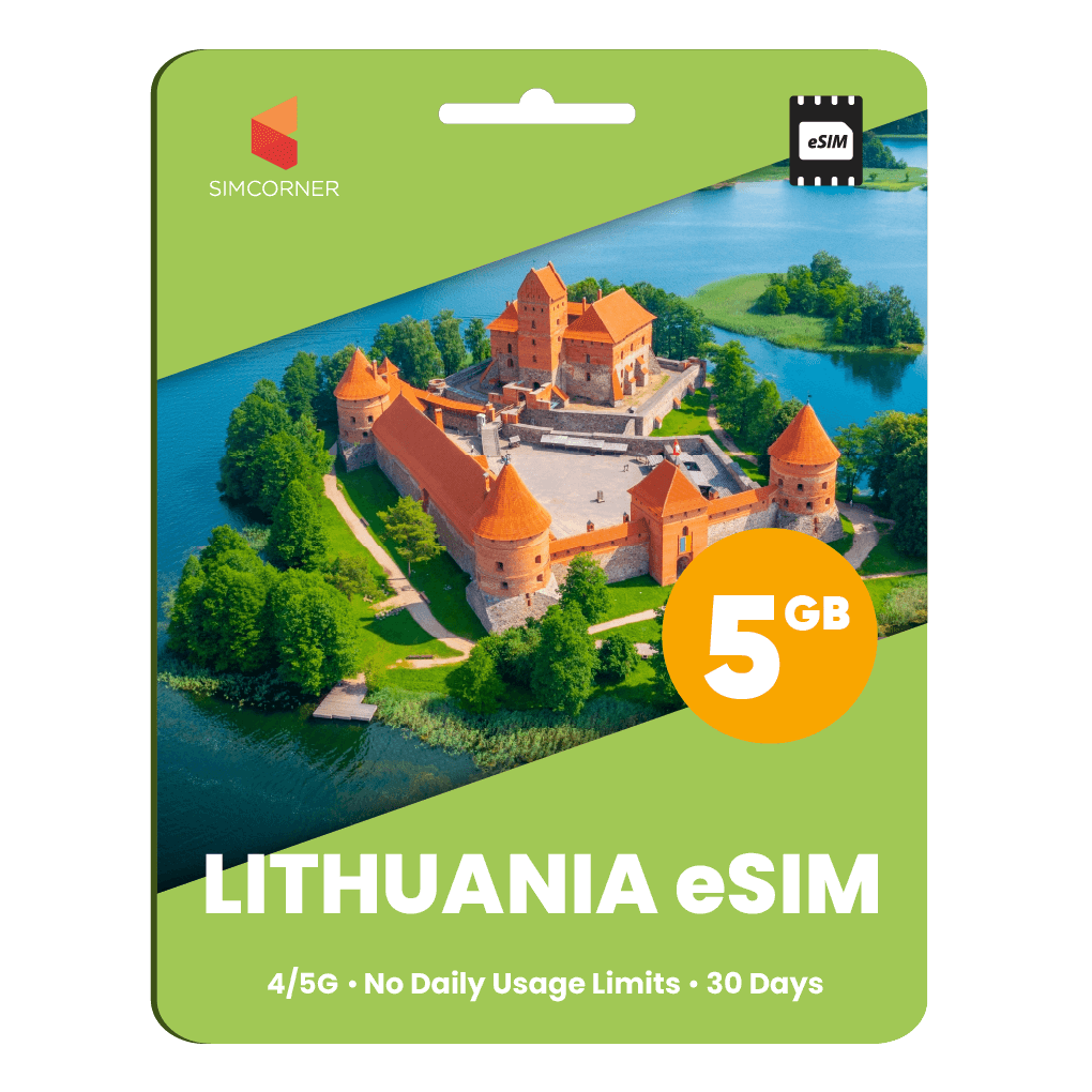 Lithuania eSIM: 5GB - 30 Days