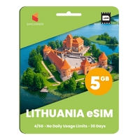 Thumbnail for Lithuania eSIM: 5GB - 30 Days