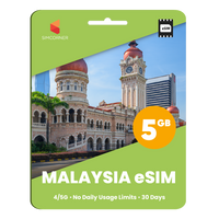 Thumbnail for Malaysia eSIM: 5GB - 30 Days - SimCorner