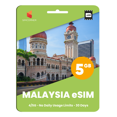 Malaysia eSIM: 5GB - 30 Days