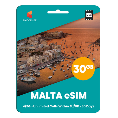 [eSIM] Malta eSim Card (30GB)