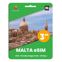 Thumbnail for Malta eSIM: 3GB - 30 Days