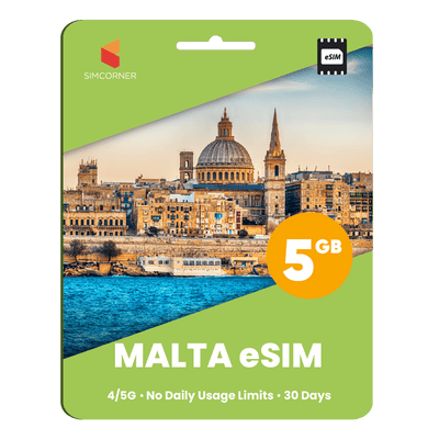 Malta eSIM: 5GB - 30 Days