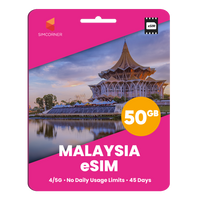 Thumbnail for Malaysia eSIM: 50GB - 45 Days