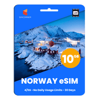 Thumbnail for Norway eSIM: 10GB - 30 Days