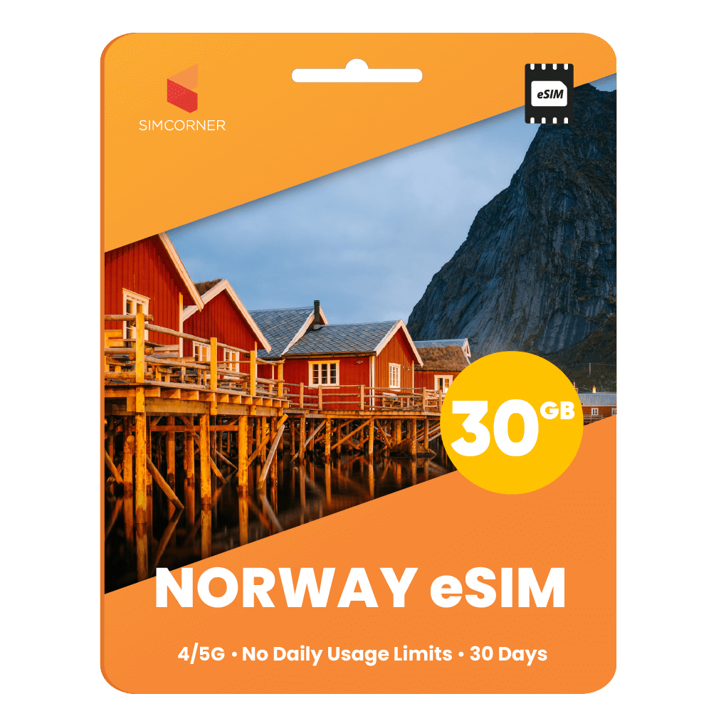 Norway eSIM: 30GB - 30 Days