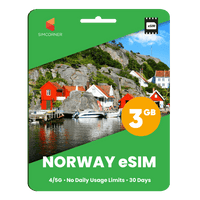 Thumbnail for Norway eSIM: 3GB - 30 Days