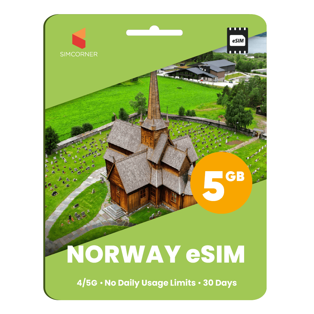 Norway eSIM: 5GB - 30 Days