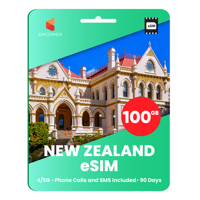 New Zealand Travel eSIM (One NZ) - 100GB