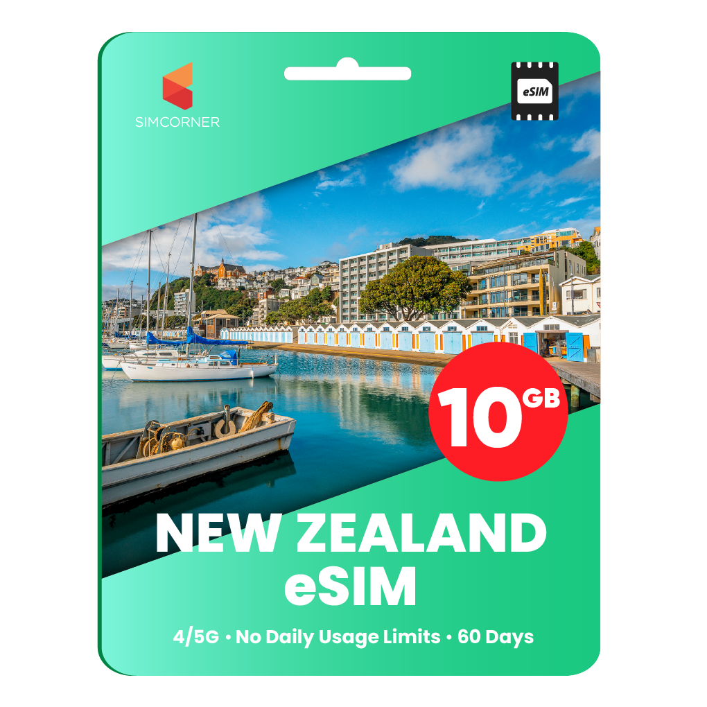 New Zealand Travel eSIM (One NZ) - 10GB | SimCorner