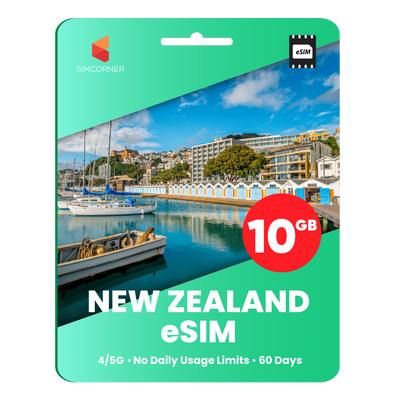 New Zealand Travel eSIM (One NZ) - 10GB