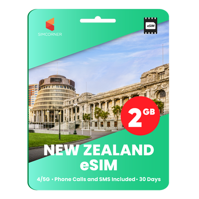 New Zealand Travel eSIM (One NZ) - 2GB