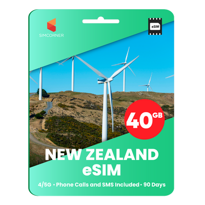 New Zealand Travel eSIM (One NZ) - 40GB