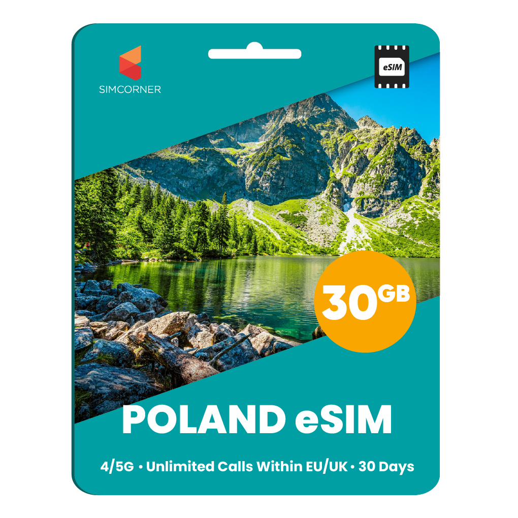 [eSIM] Poland eSim Card (30GB) - SimCorner