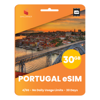 Thumbnail for Portugal eSIM: 30GB - 30 Days