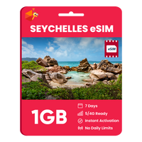 Thumbnail for Seychelles eSIM: 1GB - 7 Days