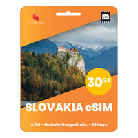 Thumbnail for Slovakia eSIM: 30GB - 30 Days