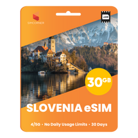 Thumbnail for Slovenia eSIM: 30GB - 30 Days