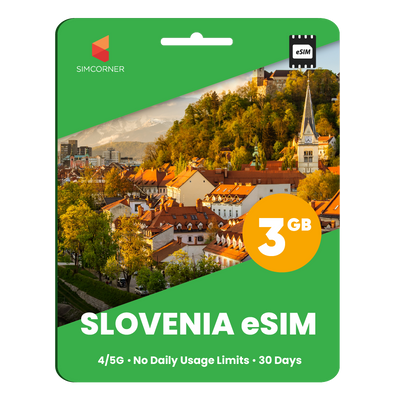 Slovenia eSIM: 3GB - 30 Days