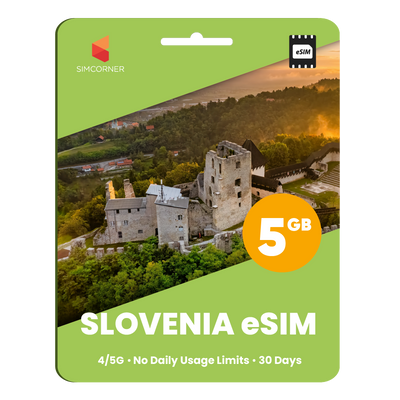 Slovenia eSIM: 5GB - 30 Days