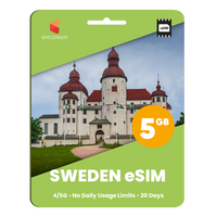 Thumbnail for Sweden eSIM: 5GB - 30 Day
-SimCorner