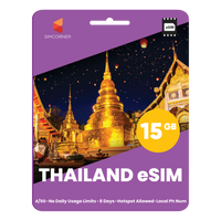 Thumbnail for [eSIM] Thailand Travel Sim Card - 15GB (AIS)