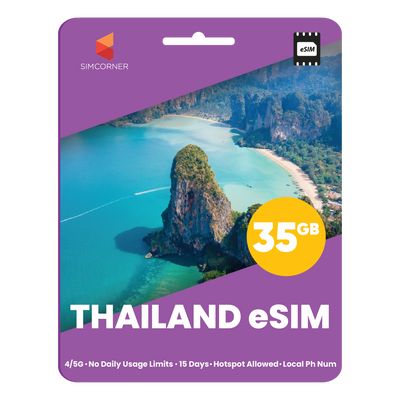 [eSIM] Thailand Sim Card - 35GB (AIS)