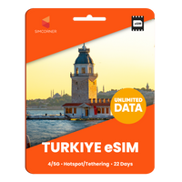 Thumbnail for [eSIM] Turkiye Unlimited Data