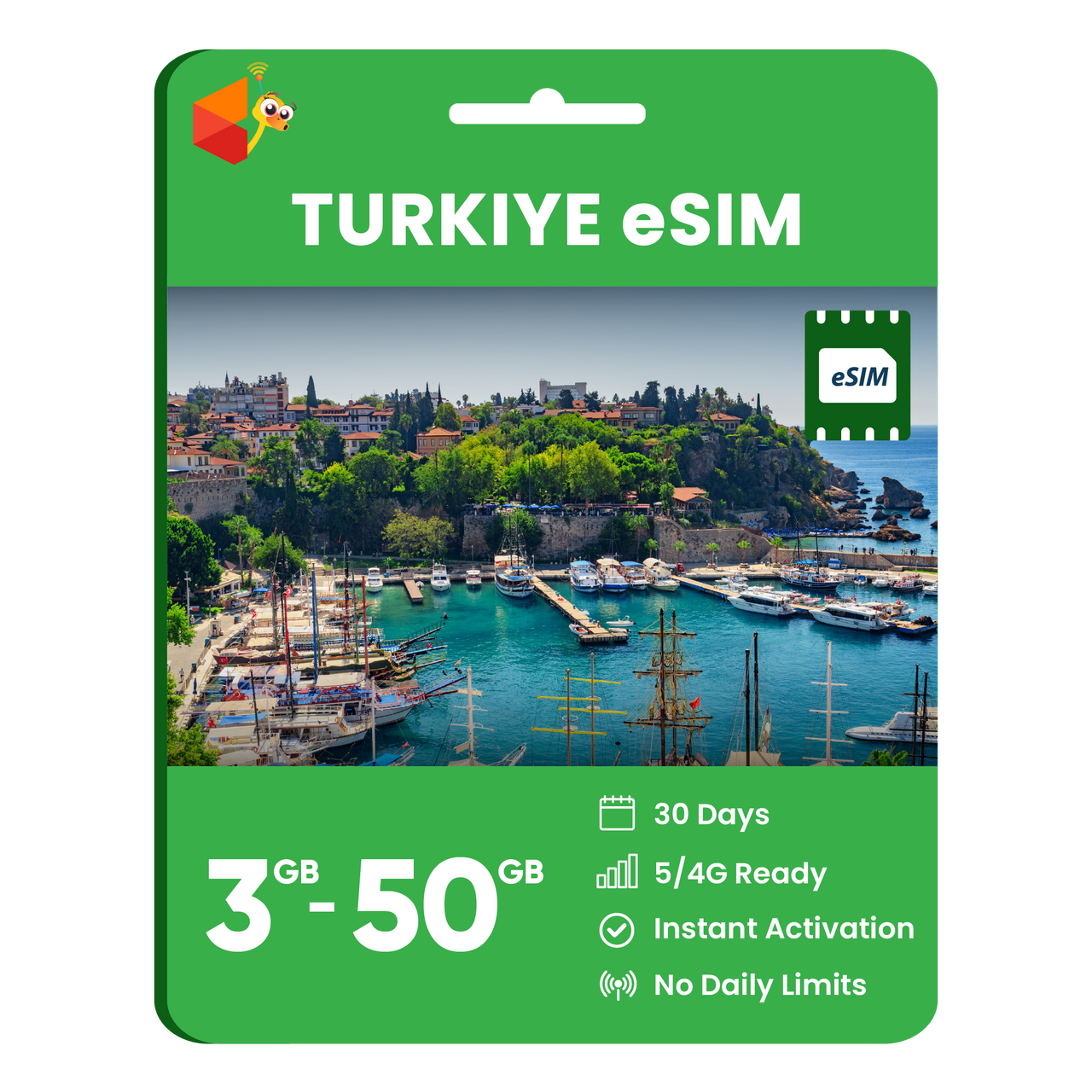 Türkiye Data eSIM