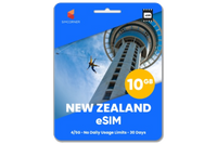 Thumbnail for New Zealand Travel eSIM (One NZ) - 10GB