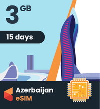 Thumbnail for Azerbaijan eSIM: 3GB - 30 Days