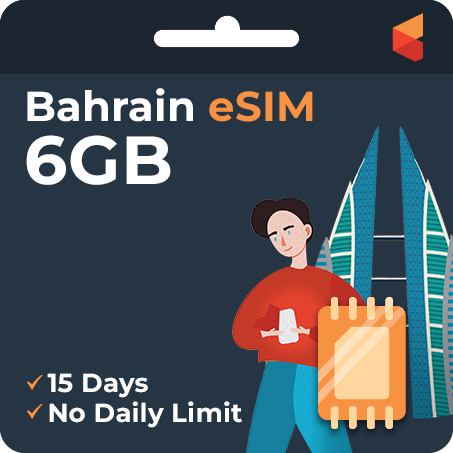 [eSIM] Bahrain Data eSIM (6GB - 15 Days)