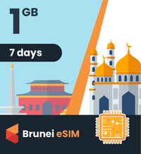 Thumbnail for Brunei eSIM: 1GB - 7 Days