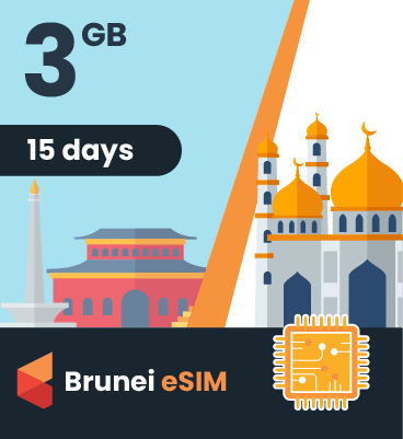 Brunei eSIM: 3GB - 30 Days